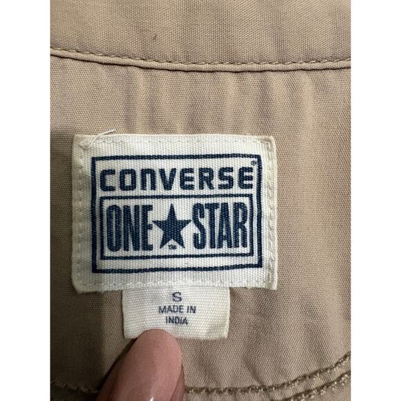 Converse One Star Khaki Shirt Dress - Picture 3 of 6